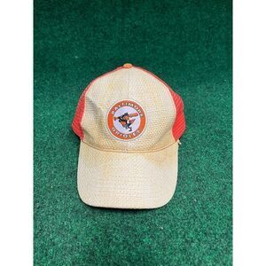 Baltimore Orioles MLB Straw Trucker Hat Adjustable OSFA
